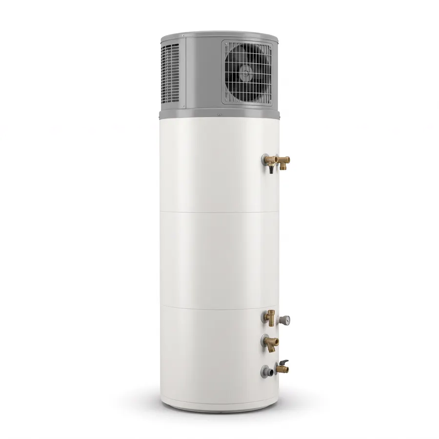 A heat pump hot water system generated from its product data